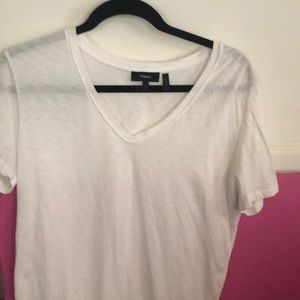Theory Sz L v-neck short sleeve tee shirt